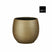 Mica Decorations Bloempot Porto - 17x17x17 cm - Terracotta - Goud,Metallic