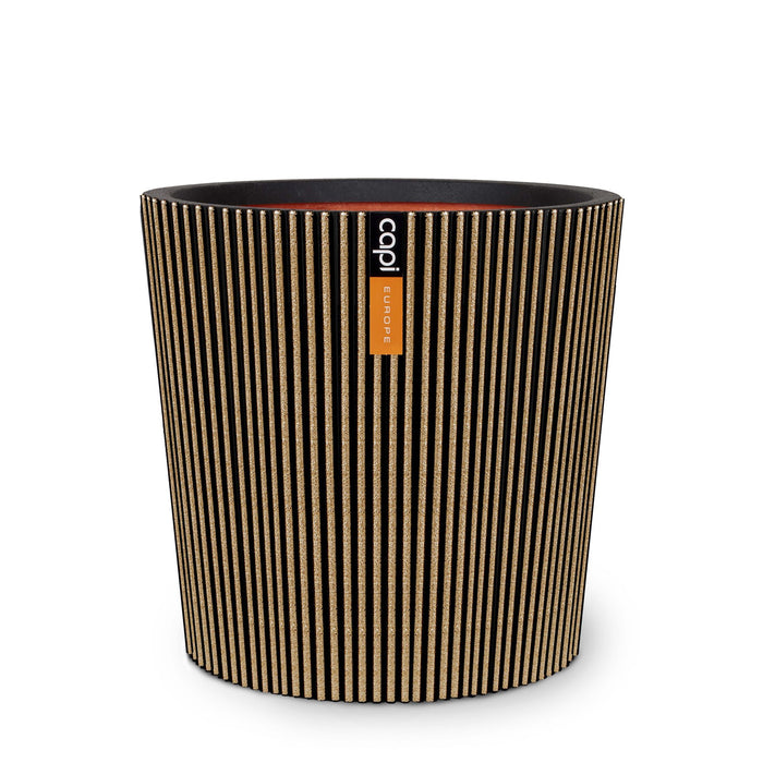 Capi Europe - Vaas conisch Groove NL - 45x41 - Goud