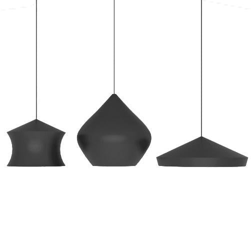 Beat Trio 3 cluster hanglamp LED lineair zwart