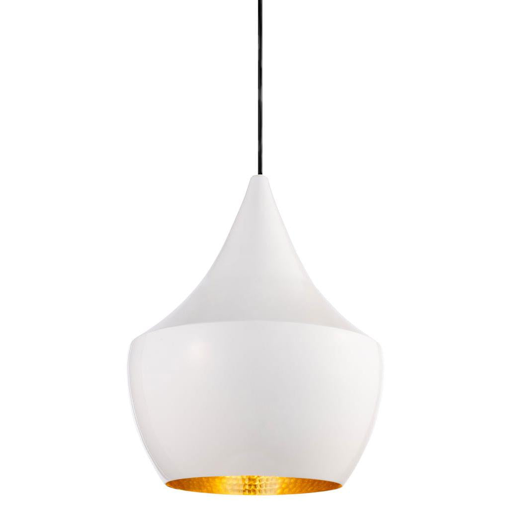 Beat Fat hanglamp LED wit