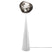 Melt Cone Fat vloerlamp LED zilver|zilver