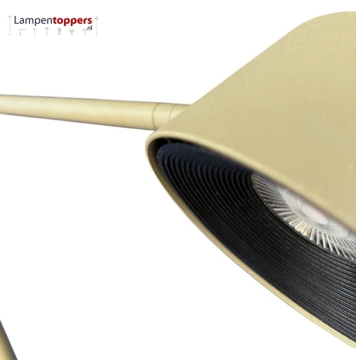 Freelight Vloerlamp Cugino Olijfgroen 2-Arm 6.2 Watt incl. Dimmer