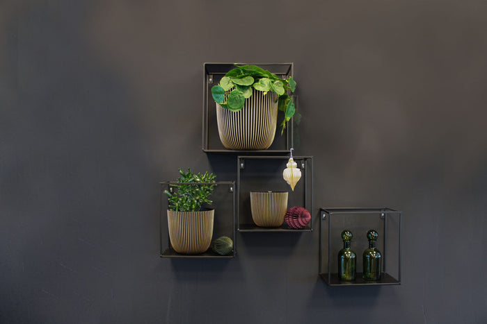 Capi Europe - Pot bol Groove 'made with'  - 28x27 - Goud