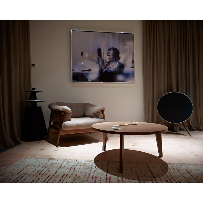 MINT Furniture Salontafel, D130 cm, H30 cm, Amerikaanse walnoot