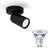 Philips Pongee Opbouwspot - Incl. Philips LED Lamp - Wandspot - 1 Spot