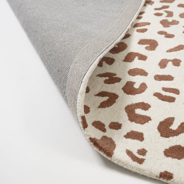 by fonQ Léo Vloerkleed 140 x 200 cm - Beige / Mokka