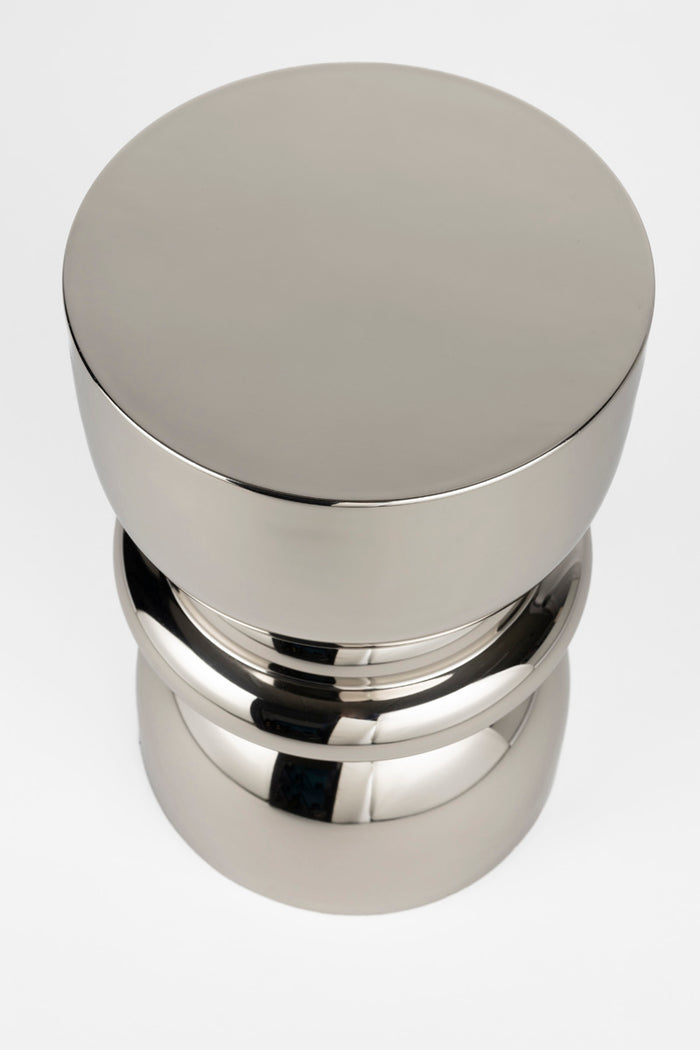 Housecraft Living Kinga Bijzettafel Rond 29.50 cm Zilver