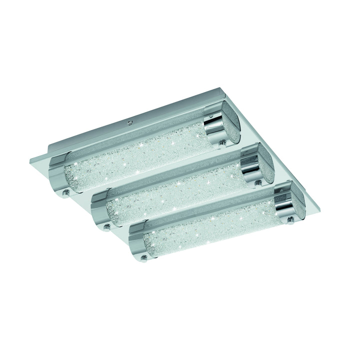 EGLO Tolorico Plafond- en Wandlamp - LED - 35 cm - Chroom