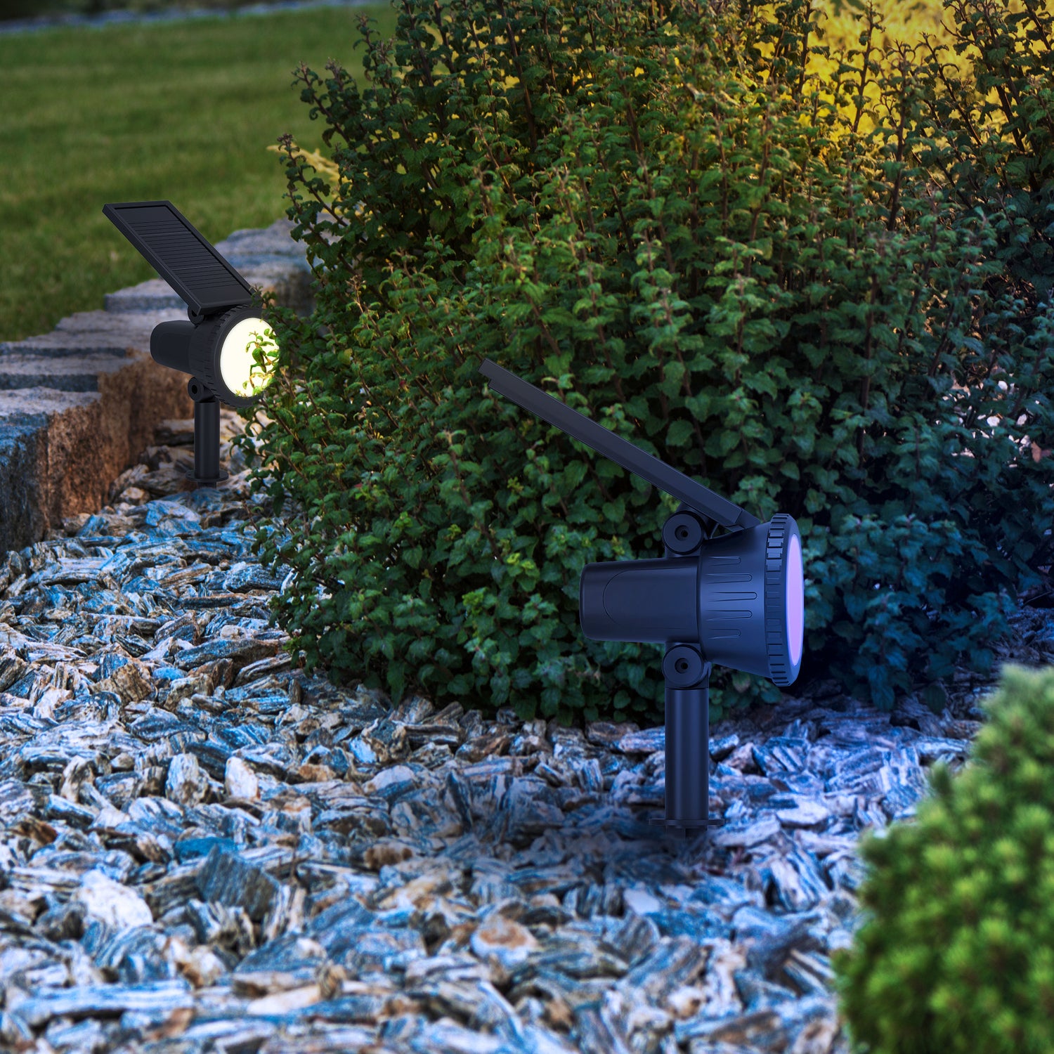 EGLO Sambuco Solar Prikspot - LED - 37,5 cm - Zwart