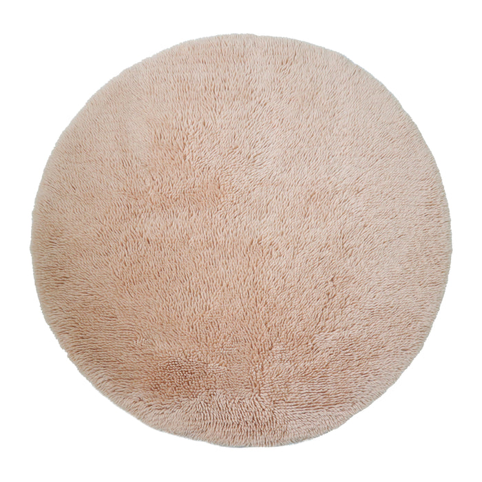 by fonQ Fuzz Vloerkleed Ø 240 cm - Roze