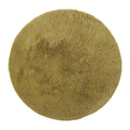 by fonQ Fuzz Vloerkleed Ø 240 cm - Olijfgroen