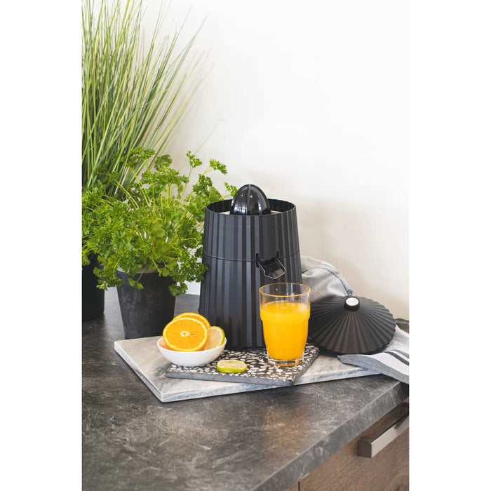 Alessi Citruspers Plissé - elektrisch - Zwart - Michele de Lucchi - MDL07 B