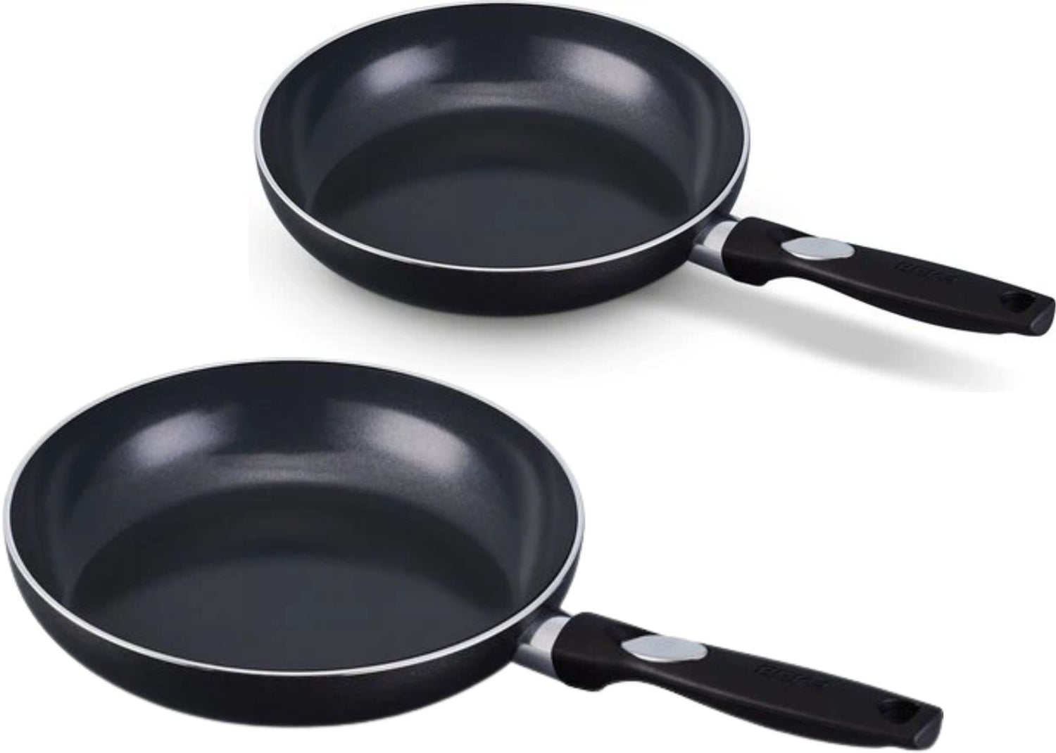 Beka Koekenpannenset Pro Induc - Ø 24 & 28 cm - Keramische Anti-aanbaklaag - 2 Delig