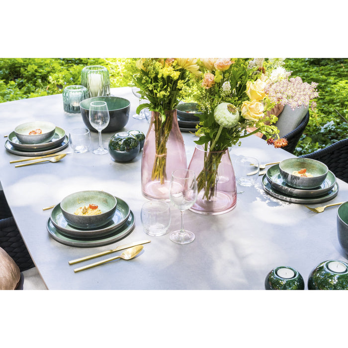 Cosy & Trendy Dinerborden Lerida Meadow Groen ø 26 cm - 4 Stuks