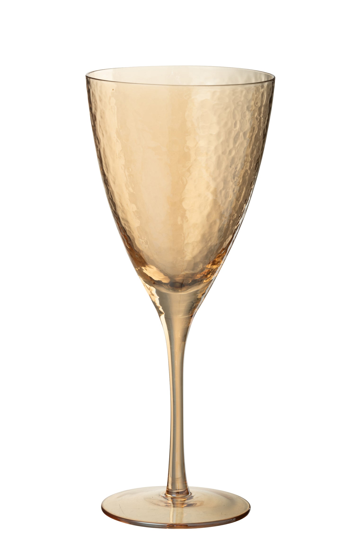 J-Line wijnglas - glas - goud