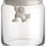 Alessi Voorraadpot Gianni A Little Man Holding On Tight - AMDR04 W - Wit - 700 ml - door Mattia Di Rosa