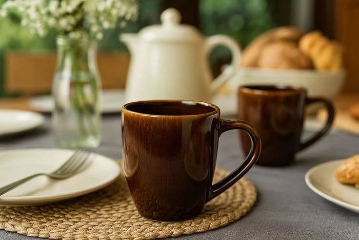 Cookinglife Mokken Sabi Bruin 450 ml - 6 Stuks