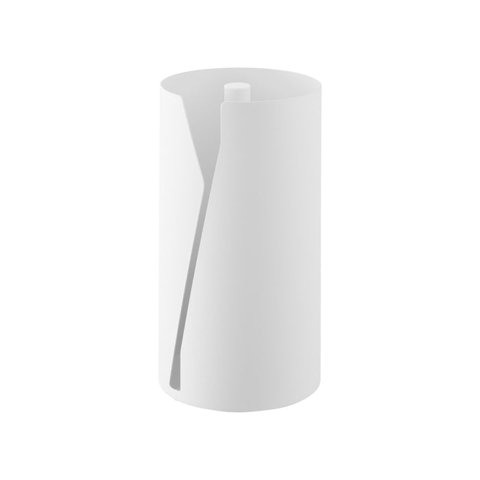 Yamazaki Tower Keukenrolhouder rond - Wit