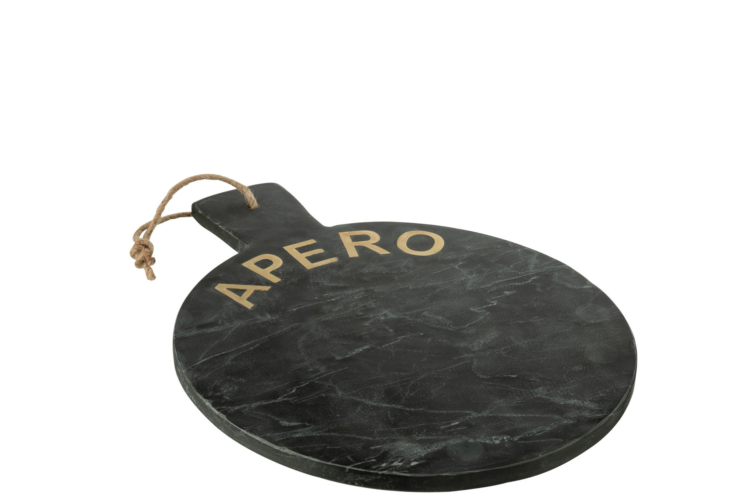 J-Line kaasplank - zwart|goud