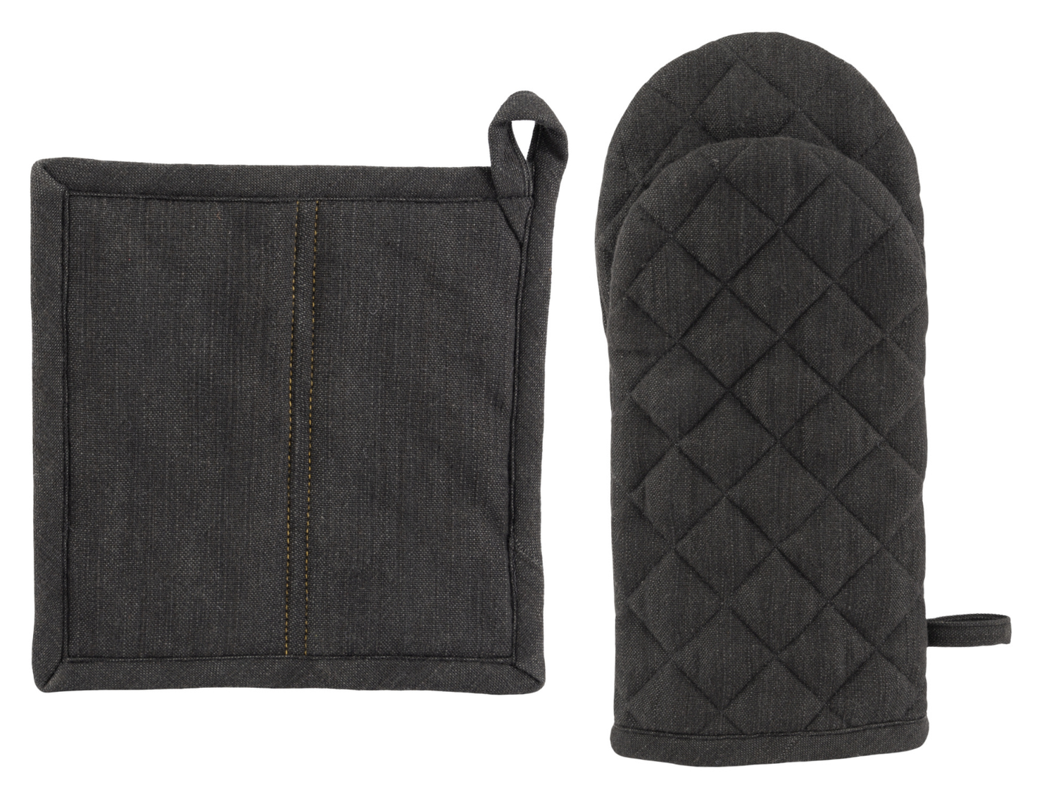 Cosy & Trendy Ovenwant & Pannenlap Set D'nim 2-Delig
