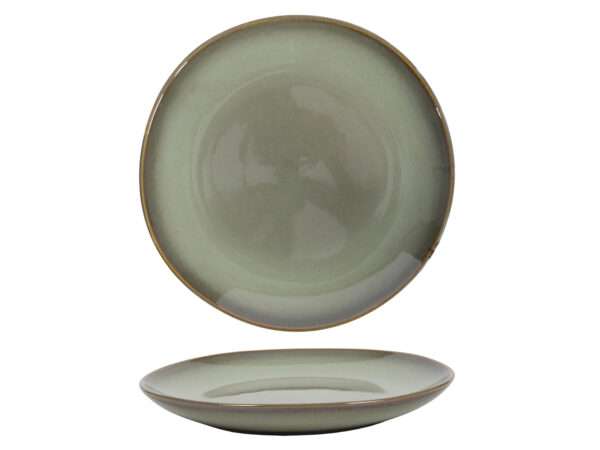 Cookinglife Ontbijtborden | Dessertborden Sabi Groen ø 21 cm - 6 Stuks