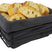Cookinglife Broodmandje Zwart Metaal 23 x 22 x 12 cm