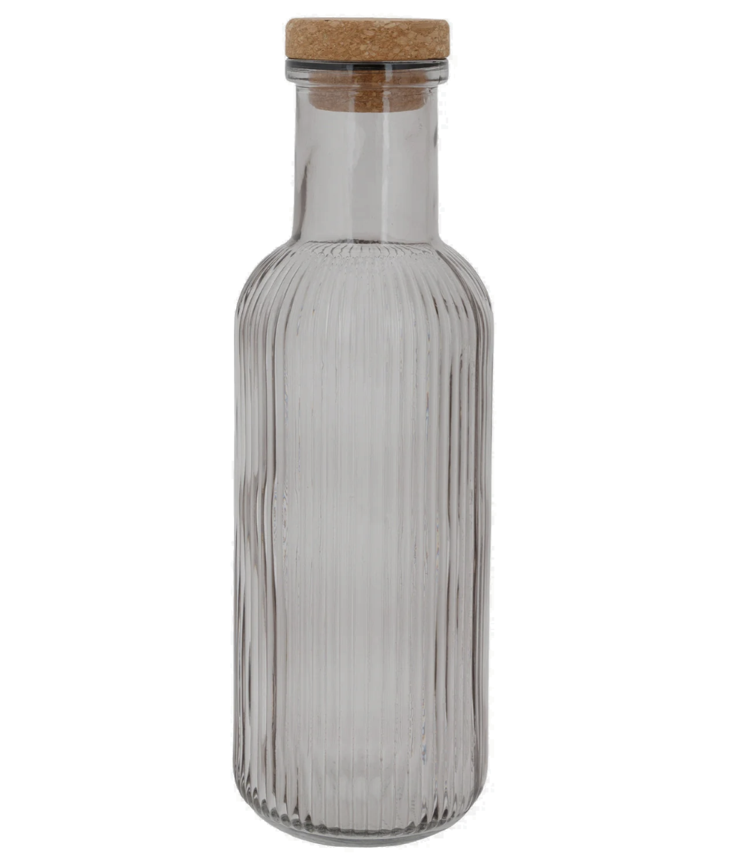 Cosy & Trendy Waterkaraf met Kurk - Raya - Grijs - 1 Liter