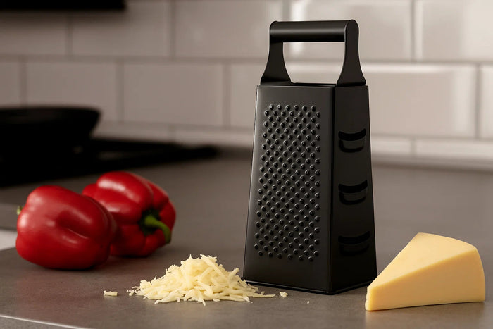 Cookinglife Torenrasp - Rasp Vierzijdig - Zwart - 8 x 11 x 24 cm