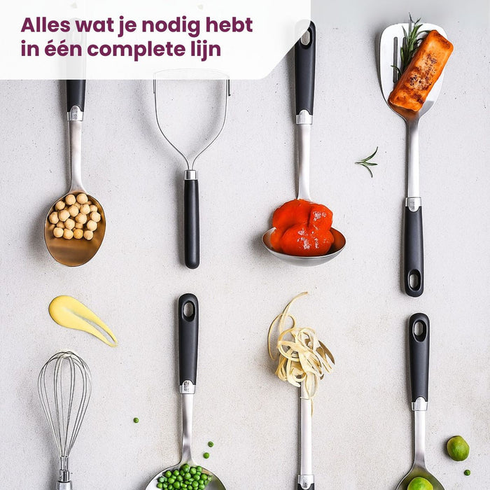 Cosy & Trendy Schuimspaan - Delish - RVS Zwart