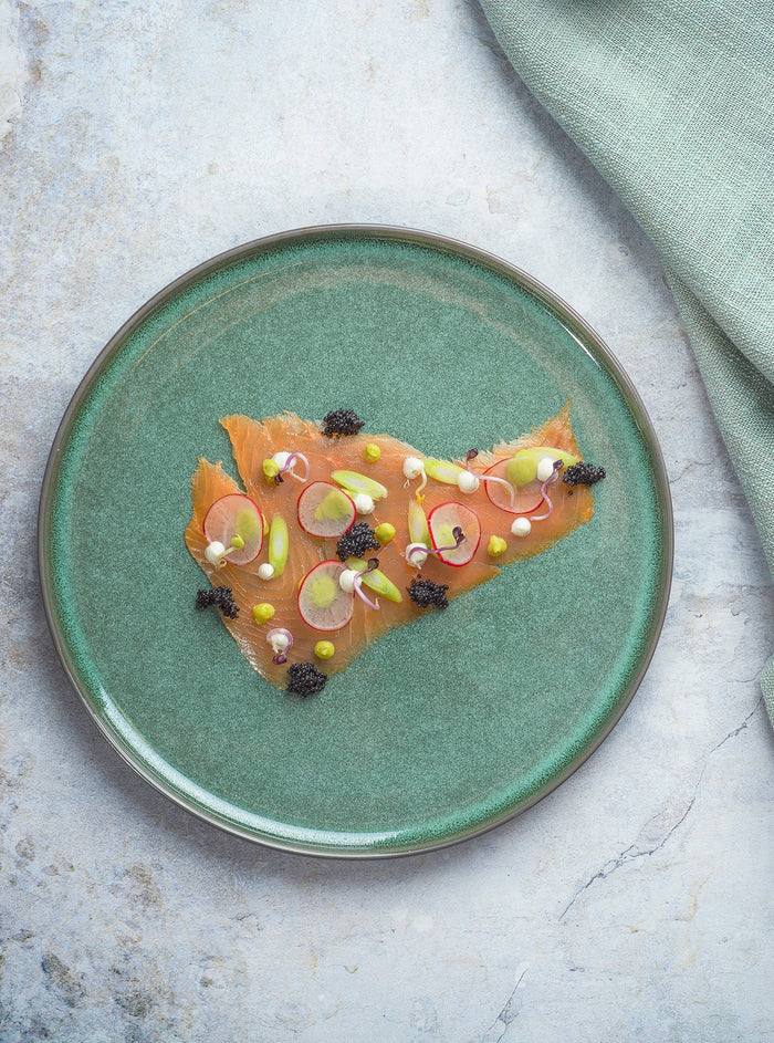 Cosy & Trendy Dinerborden Lerida Meadow Groen ø 26 cm - 4 Stuks