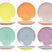 Cookinglife Dinerborden Pastel Harmony ø 26.5 cm - 6 Stuks