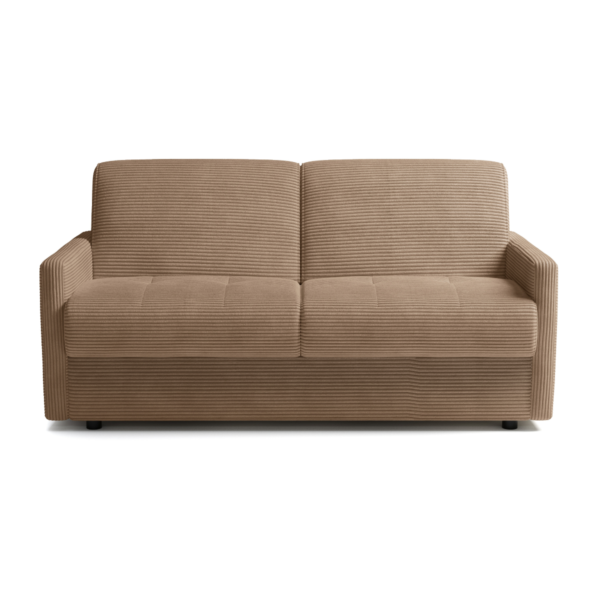 Calicosy - Slaapbank 3-zits in geribbeld fluweel Cosenza -