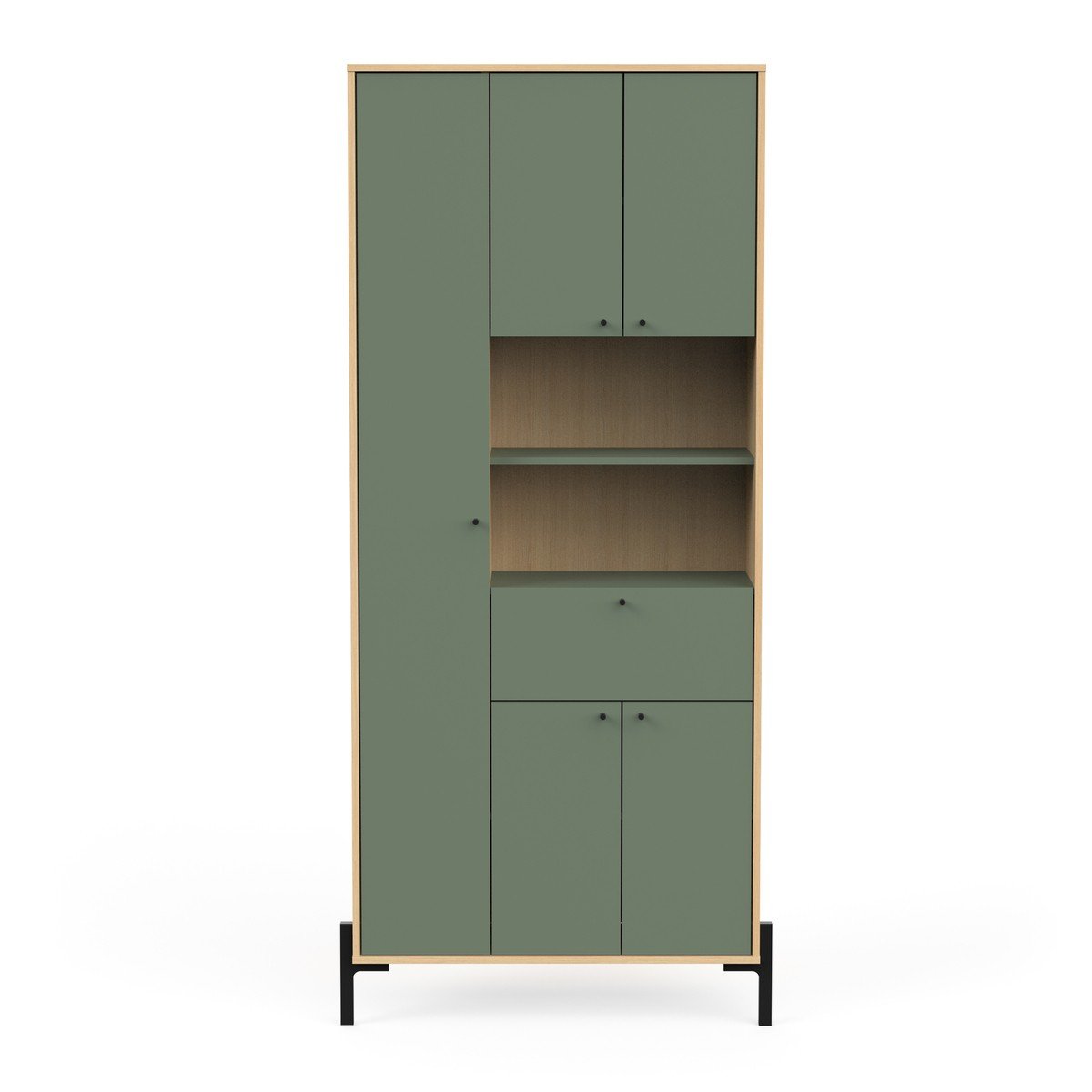 Calicosy - ELISA Kolom met 4 deuren en 1 lade - H201,5 cm