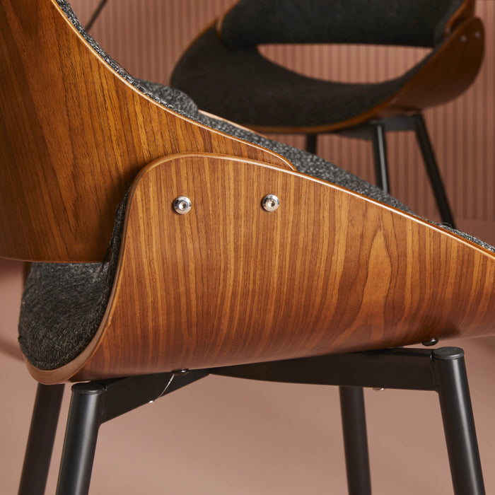 Signature - MANNIX Stoel - H78 cm - Grijs