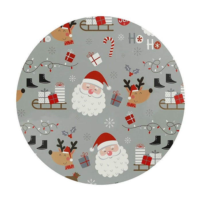 Unique Living - Placemat Present - Ø38cm - Grijs