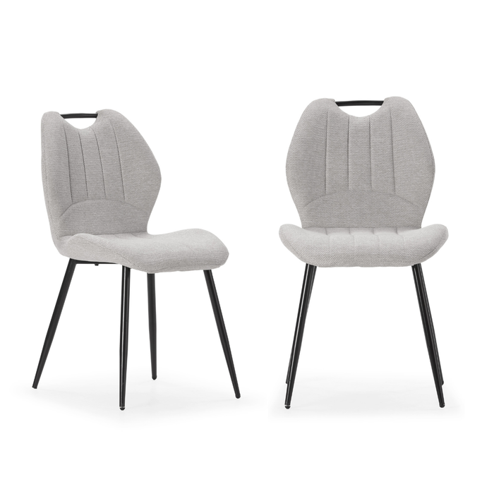 Calicosy - MULI Set van 4 stoelen in stof - H86 cm