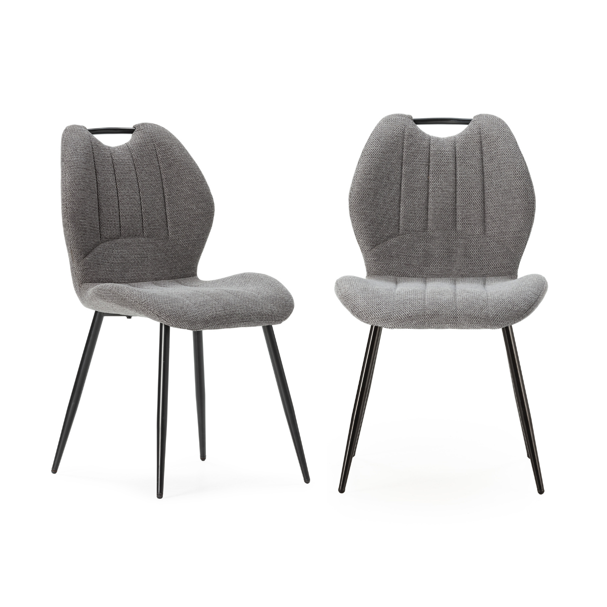 Calicosy - MULI Set van 4 stoelen in stof - H86 cm