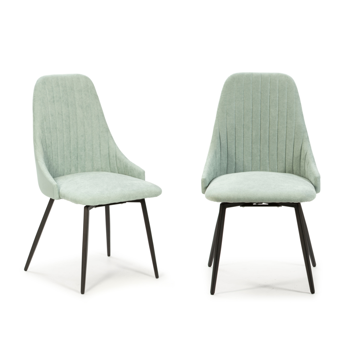 Calicosy - Set van 2 draaibare stoelen ELMA - H47 cm