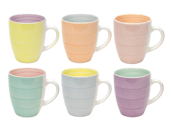 Cookinglife Mokken Pastel Harmony 340 ml - 6 Stuks