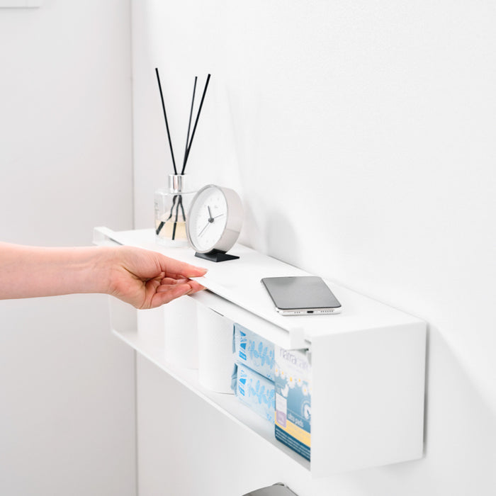 Yamazaki Tower Opbergvak wandmontage - Wit