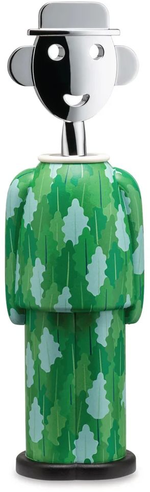 Alessi Kurkentrekker Alessandro M. - AM23A 32 - Groen |  Blauw- door Fulvia Mendini