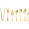Beliani - ZITI - Bestekset 7-delig - Goud - RVS