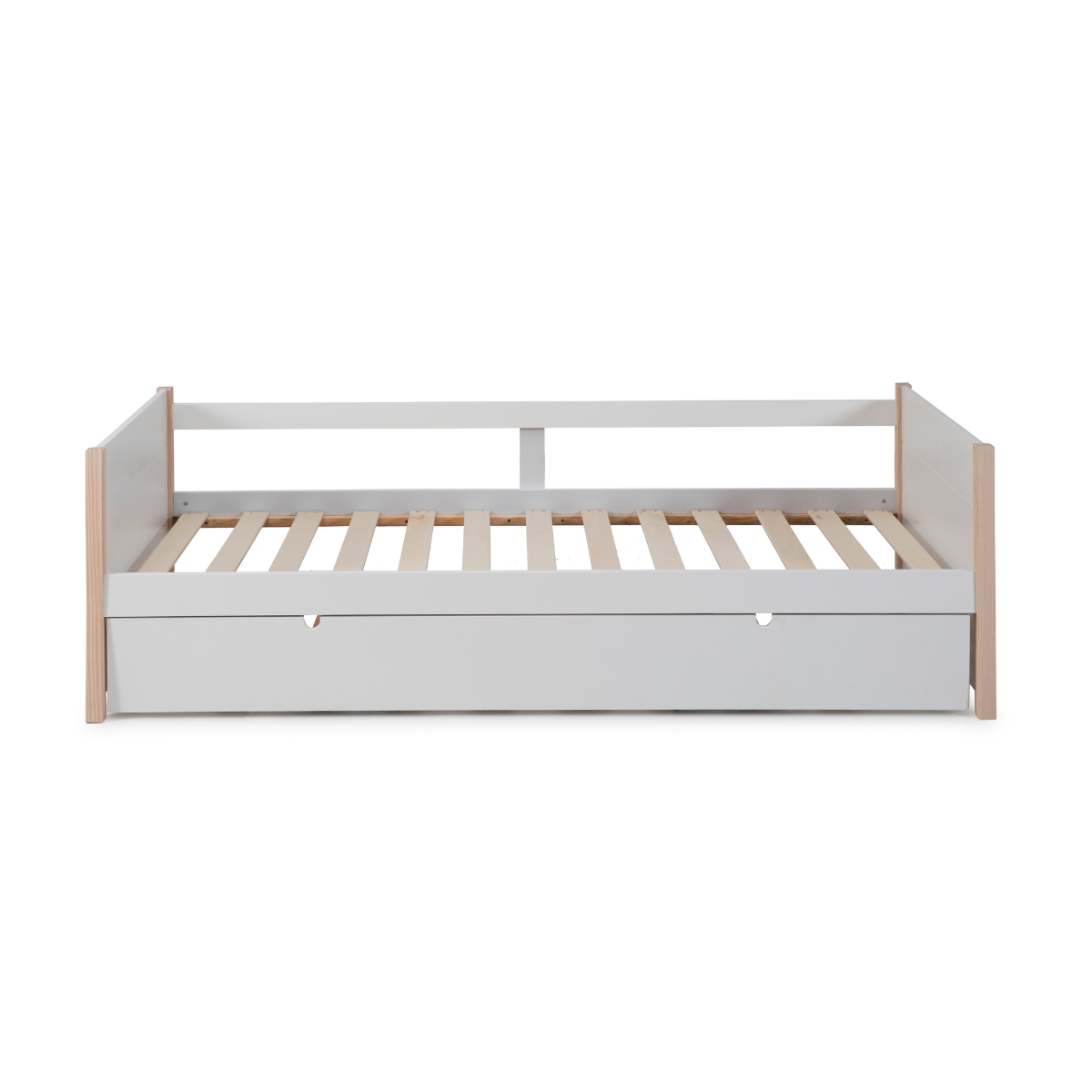 Calicosy - CLÉMENCE-bed - B200 cm - Wit