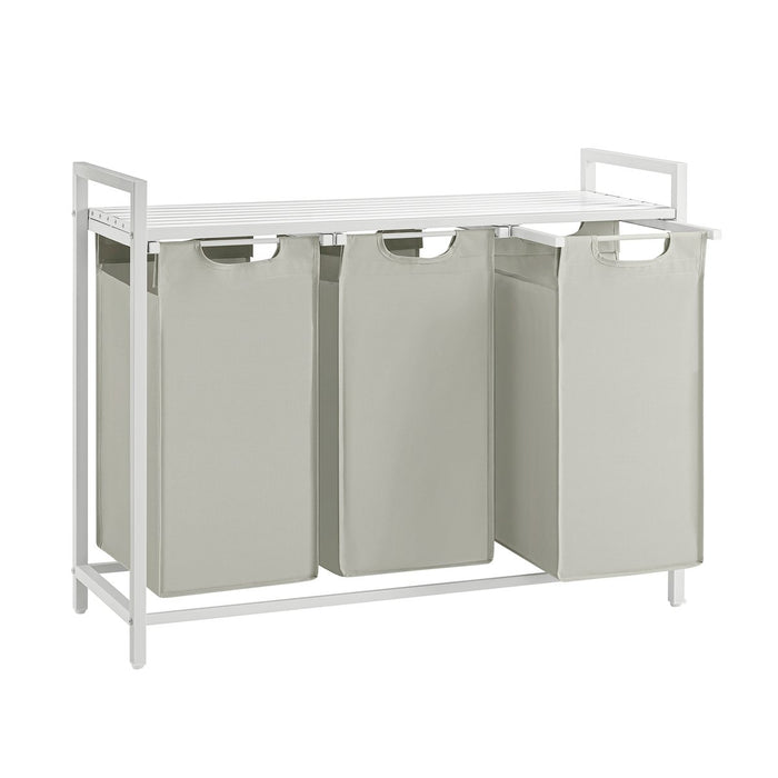 Calicosy - Wasmand 3 compartimenten - H72 cm