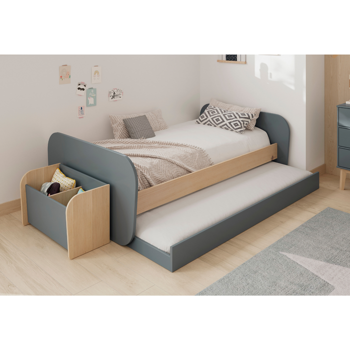 Calicosy - SIMON-bed - B205.4 cm - Groente
