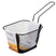 Cookinglife Frietmandje Zwart 10 x 8 x 6.5 cm