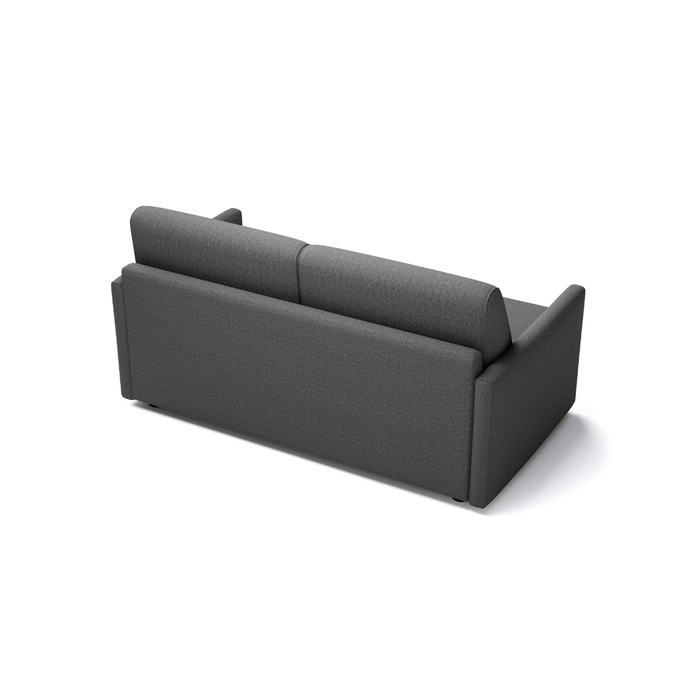 Calicosy - 3-zitsbank in antracietgrijze GIULIA - H87 cm