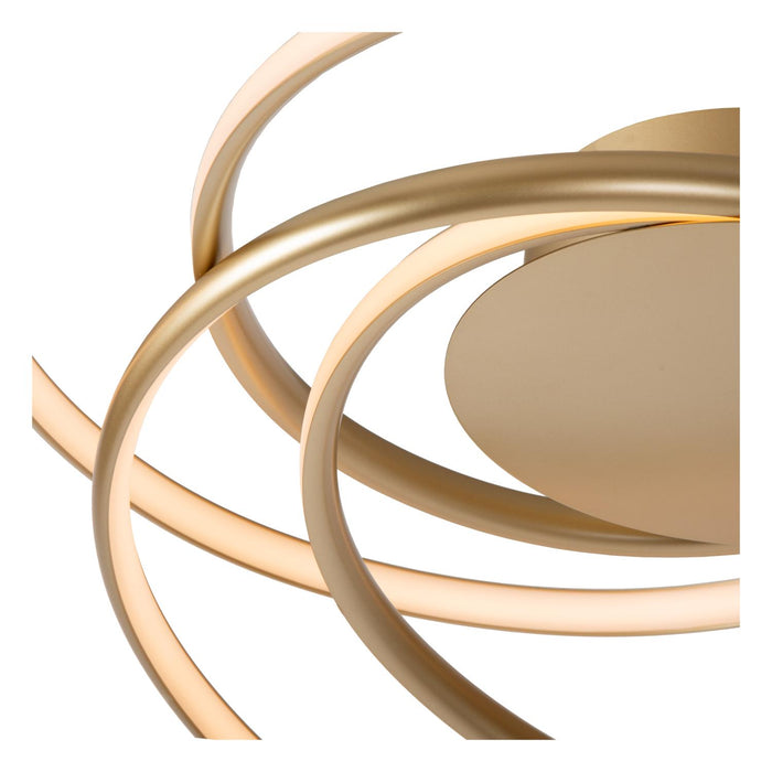 Lucide Premium SARDANA Plafonnière - Mat Goud | Messing