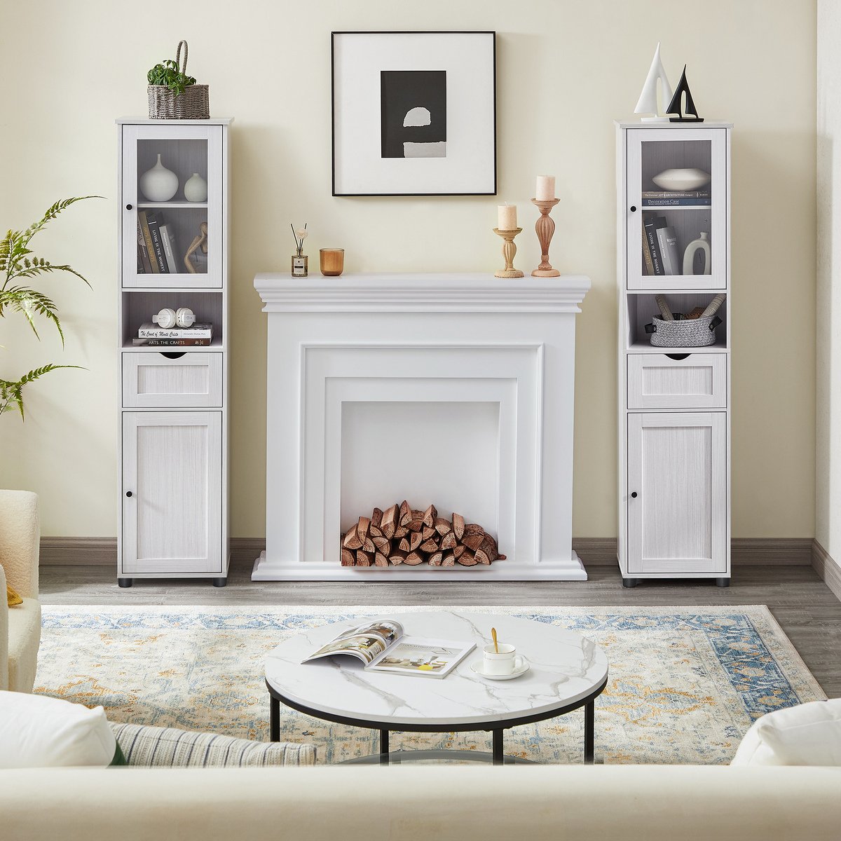 Calicosy - Kleine opbergkolom - H165 cm