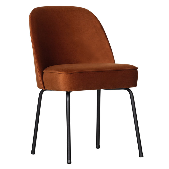 WOOOD Vogue Eetkamerstoel - Fluweel - Roest